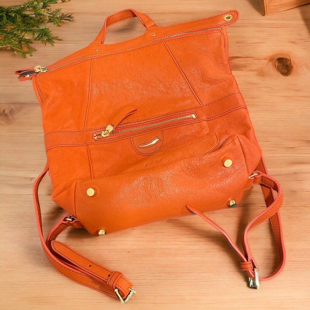 Orange Small Tusk Backpack